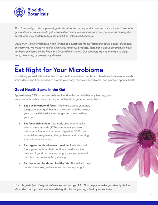 Eat Right for Your Microbiome