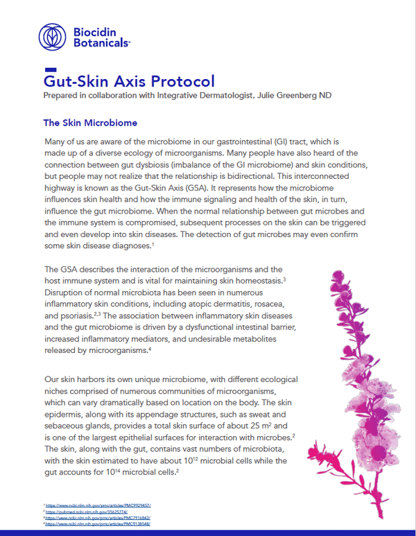 The Gut-Skin Axis Protocol