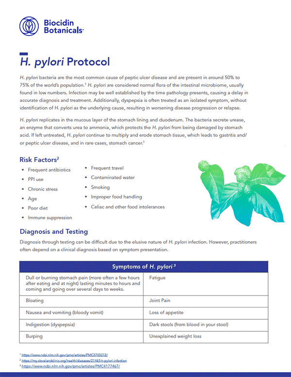 H. pylori Protocol
