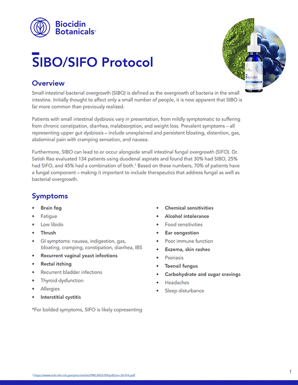 SIBO/SIFO Protocol