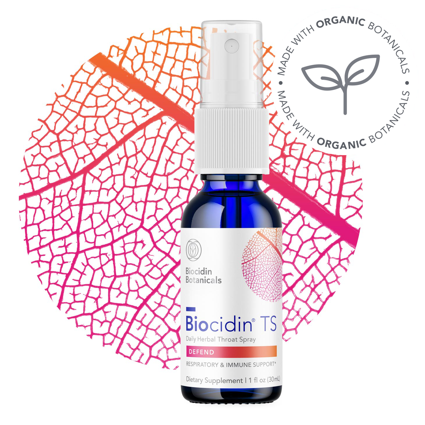 Biocidin®TS - Daily Herbal Throat Spray | Professional