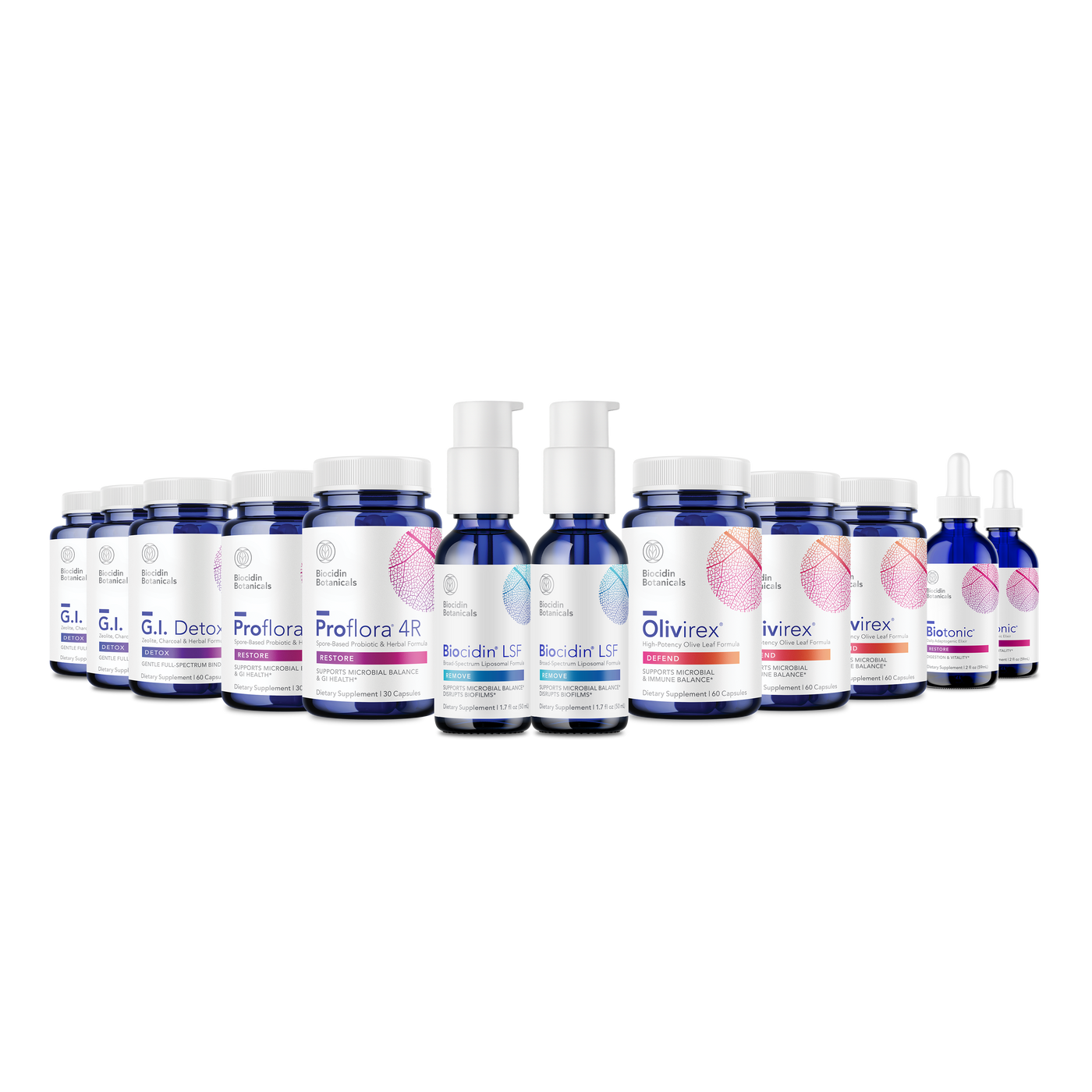 Comprehensive Cleansing Program with Biocidin® LSF