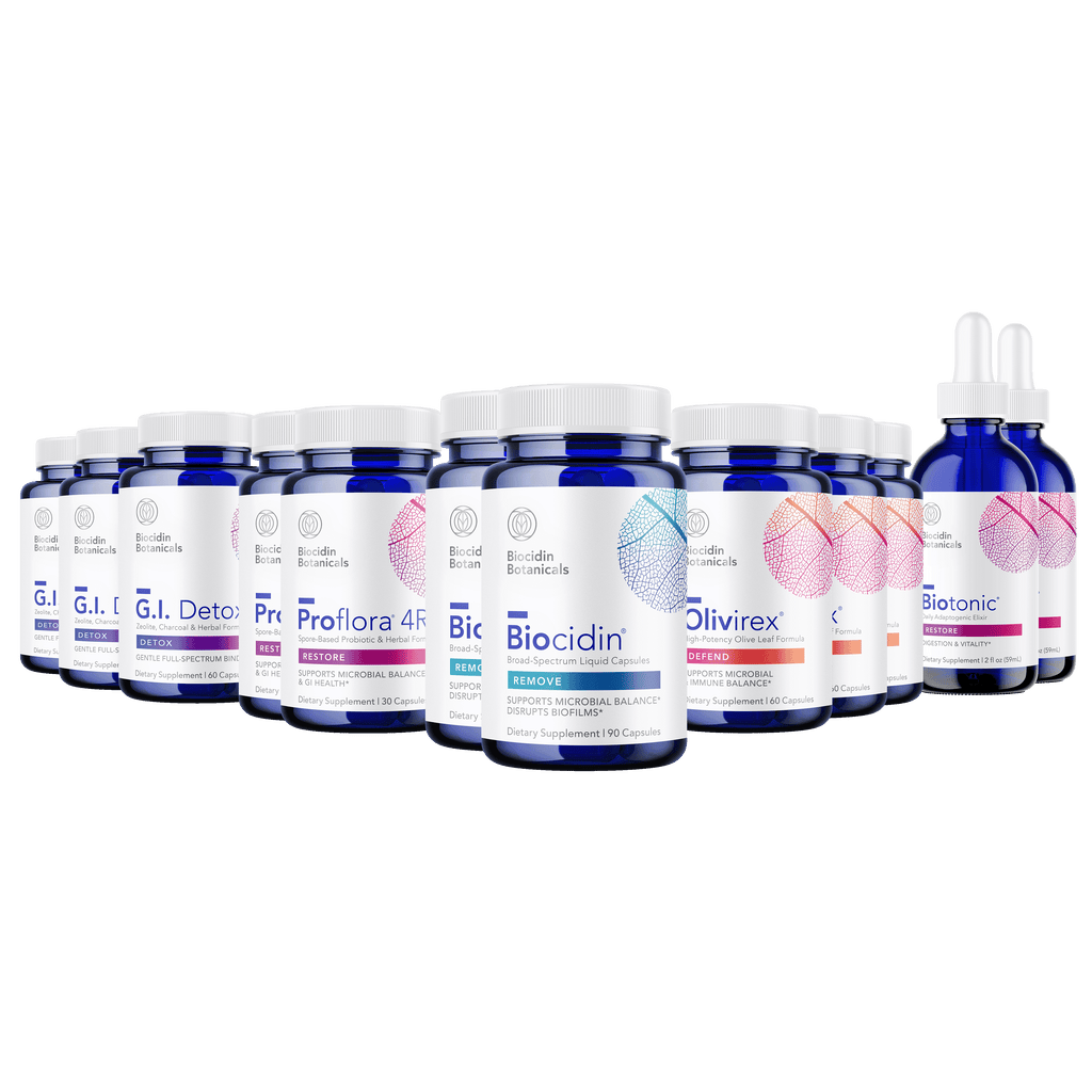 Comprehensive Cleansing Program with Biocidin® Capsules – Biocidin