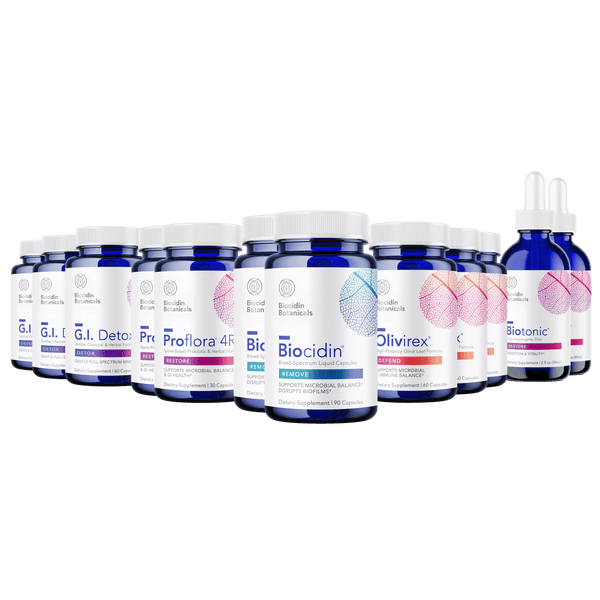 Comprehensive Cleansing Program with Biocidin® Capsules
