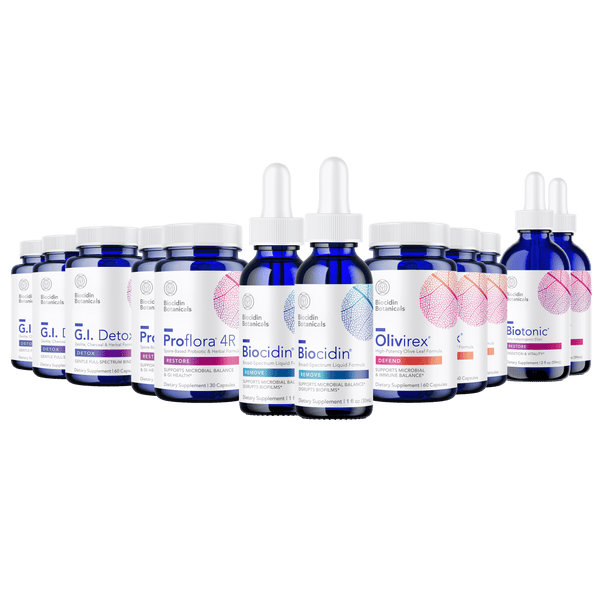 Comprehensive Cleansing Program with Biocidin® Liquid