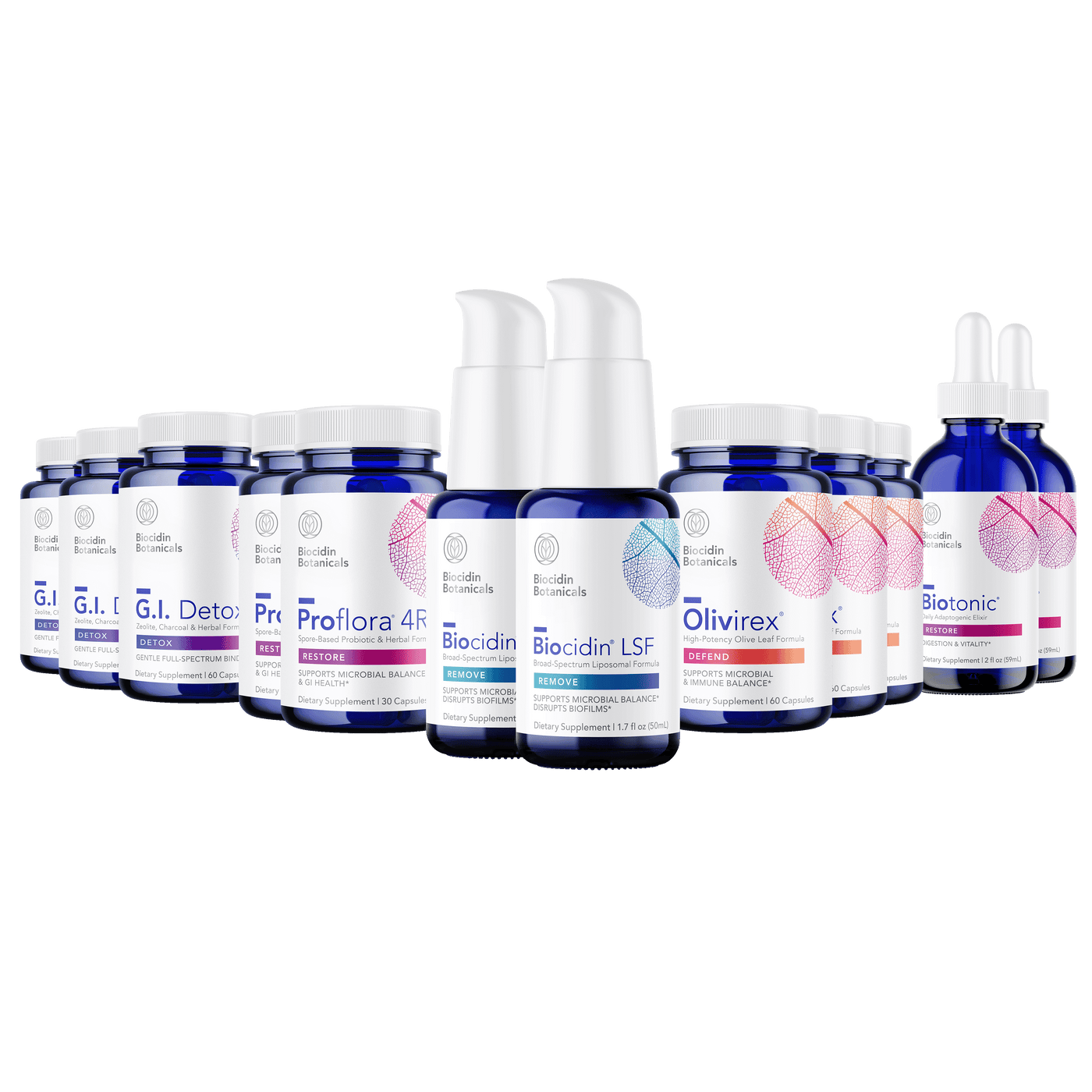 Comprehensive Cleansing Program with Biocidin® LSF