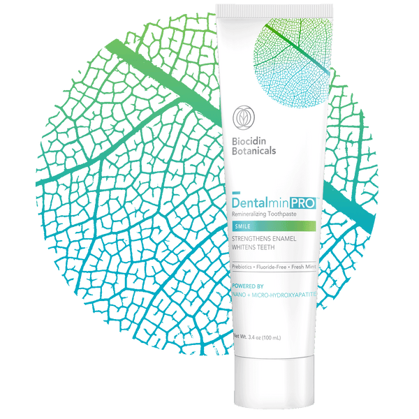 Dentalmin Pro™ Remineralizing Toothpaste – Biocidin Botanicals
