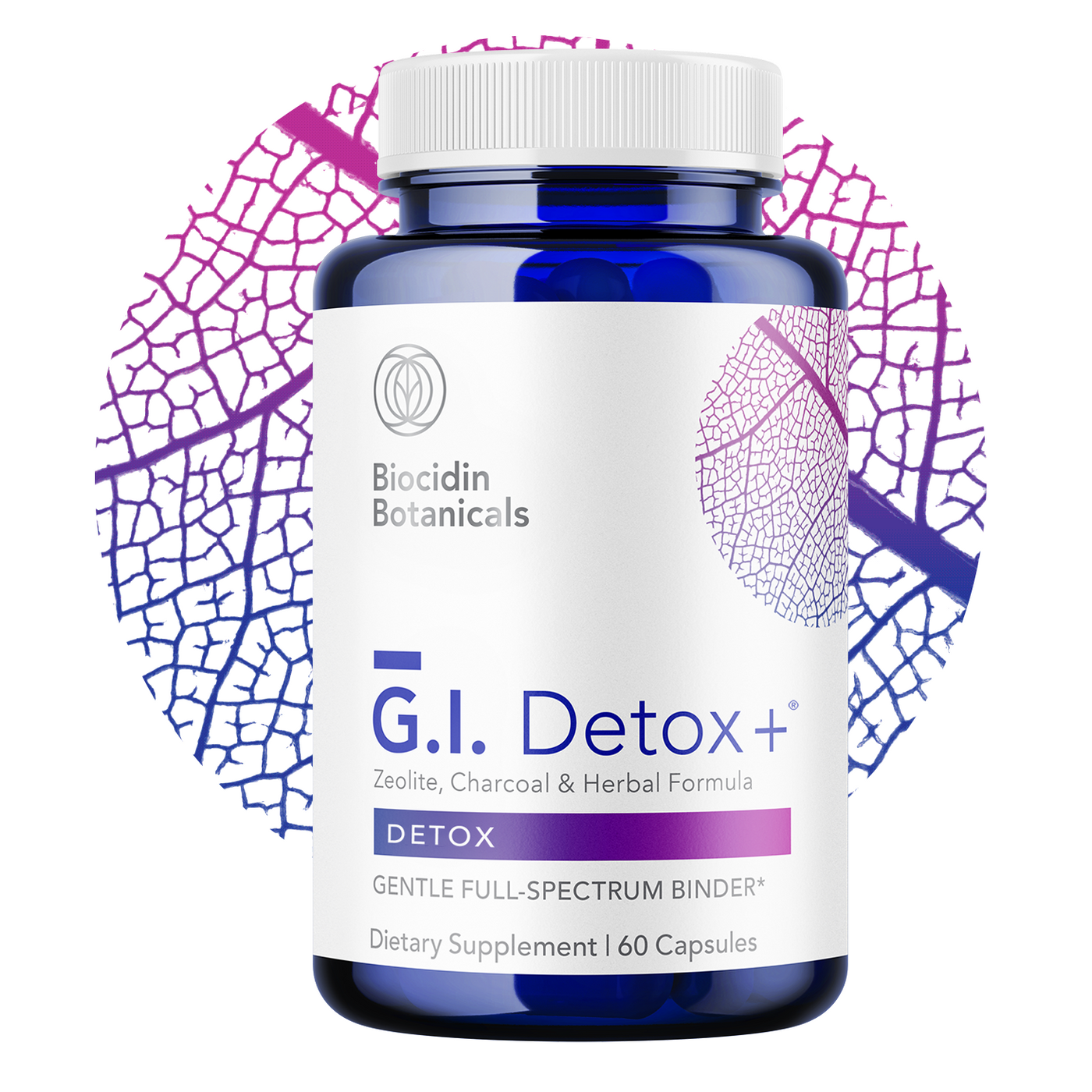 GI Detox®+ - Zeolite (G-PUR®), Charcoal & Herbal Formula | Professional