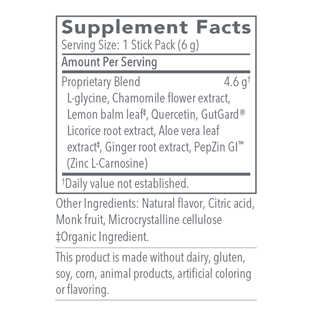 G.I. InnerCalm - Botanical Formula with Glycine and GutGard G.I. InnerCalm - Botanical Formula with Glycine and GutGard