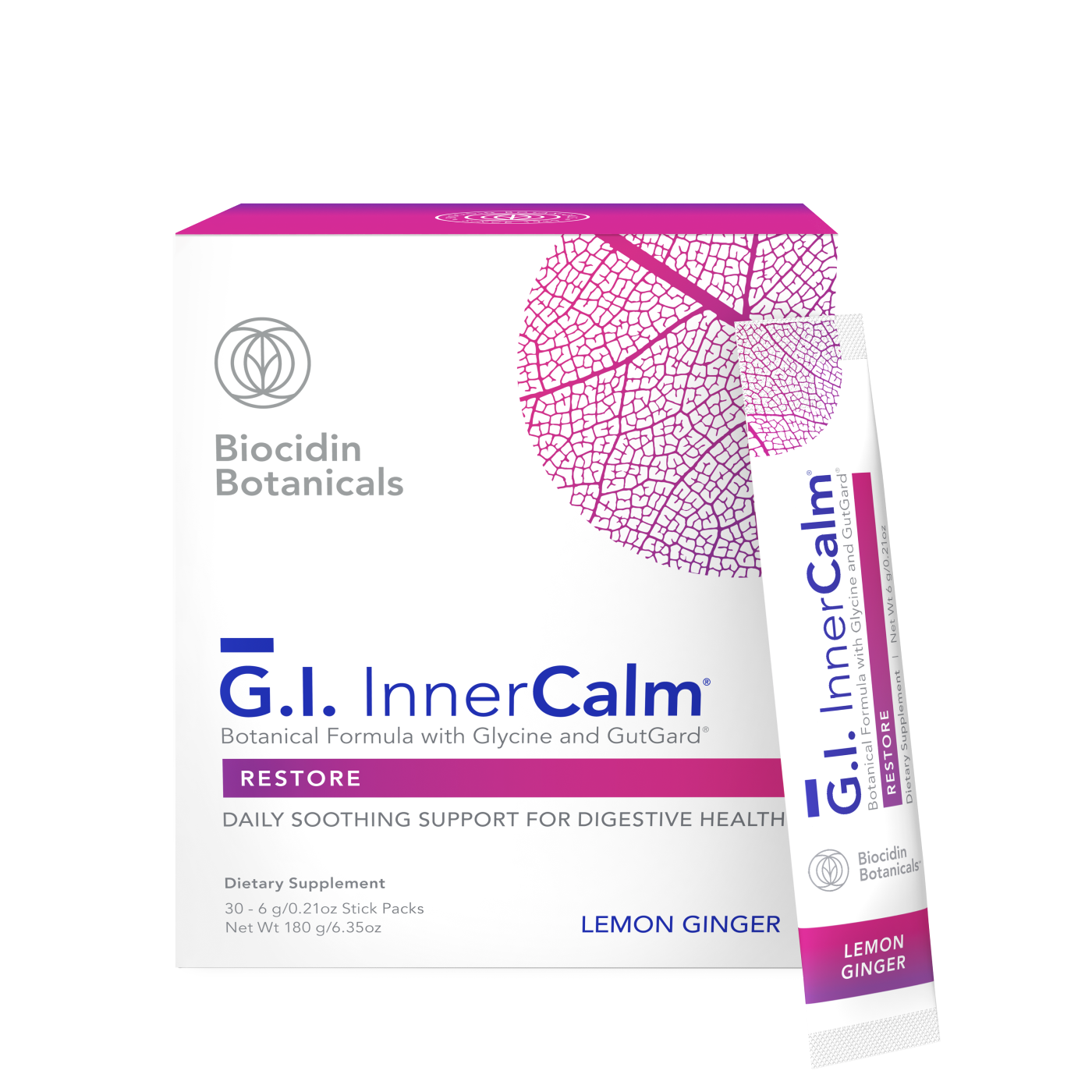 G.I. InnerCalm® - Botanical Formula with Glycine and GutGard®