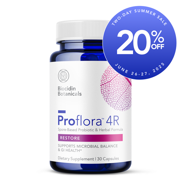Proflora™4R - Spore-Based Probiotic & Herbal Formula