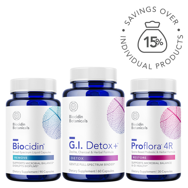 Bioclear™ Microbiome Detox Program with Biocidin® Capsules