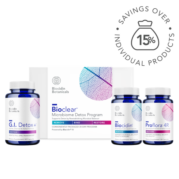 Bioclear™ Microbiome Detox Program with Biocidin® Capsules
