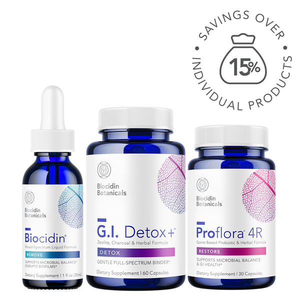 Bioclear™ Microbiome Detox Program with Biocidin® Liquid
