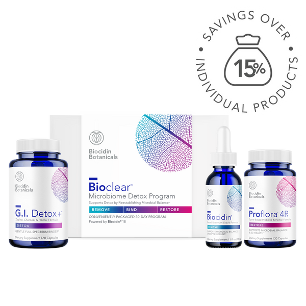 Bioclear™ Microbiome Detox Program with Biocidin® Liquid
