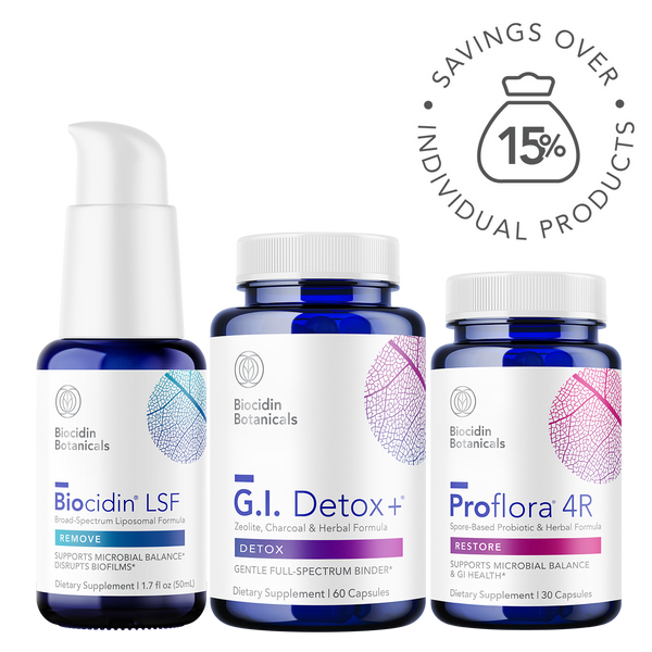 Bioclear™ Microbiome Detox Program with Biocidin® LSF