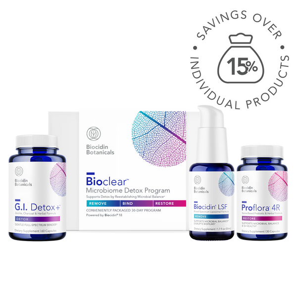 Bioclear™ Microbiome Detox Program with Biocidin® LSF